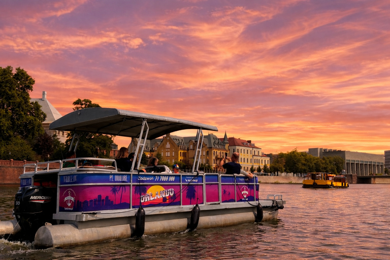 Wroclaw: Old Town evening - sunset time boat cruise ticket