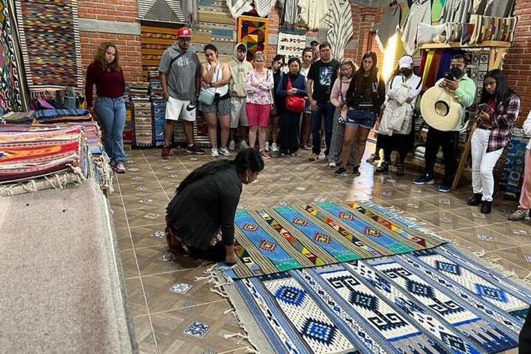 Oaxaca: Rundtur till Tule Tree, Teotitlán, Mitla och Hierve el Agua