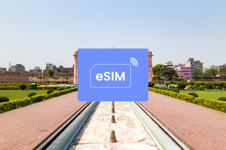 Dhaka: Bangladesz – plan mobilnej transmisji danych eSIM w roamingu1 GB/7 dni: tylko Bangladesz