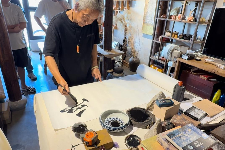 Shanghai: Calligraphy Class and Dumpling Workshop