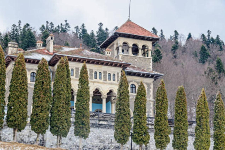 Castelos de Peles e Cantacuzino com degustação de comida