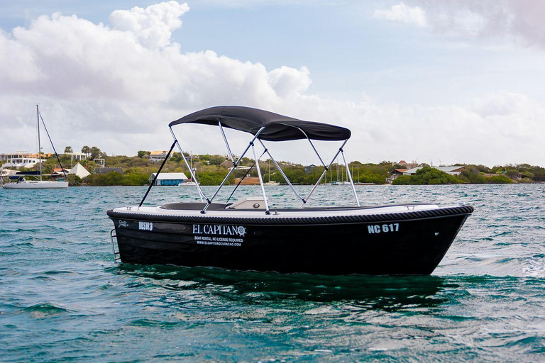 Curaçao: Self-Drive Boat Rental with Optional Snorkeling Curaçao: Self-Drive Boat Rental with Optional Snorkeling