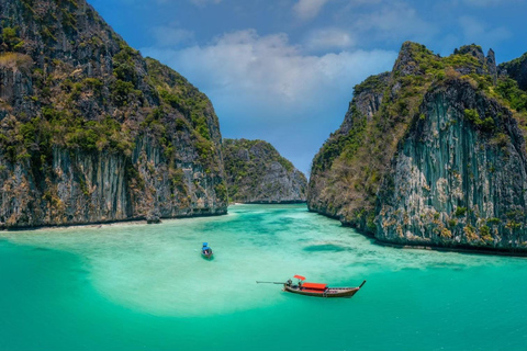 Phuket: Phi Phi Islands, Maya Bay, and Khai Island Tour Day Trip without Transfer including National Park Fee