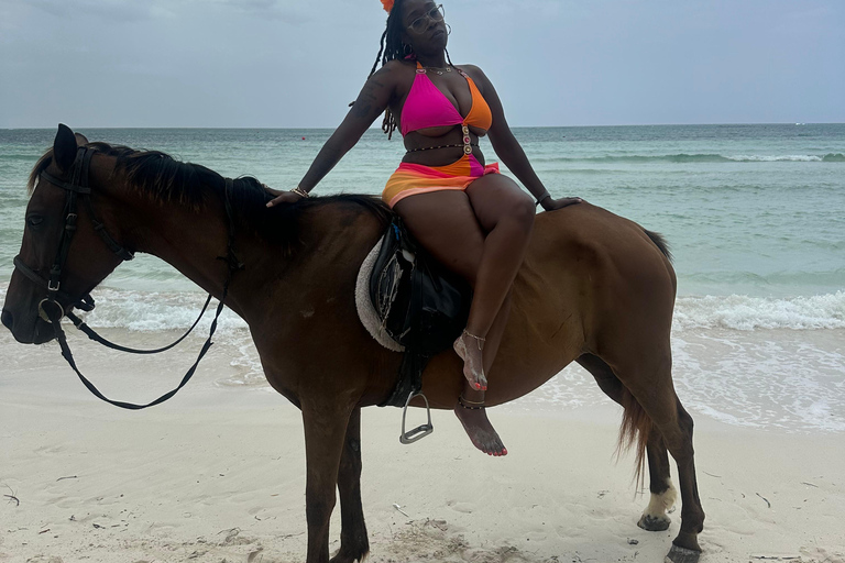 Montego Bay: Horseback Riding Dunn’s River Fall and Shopping