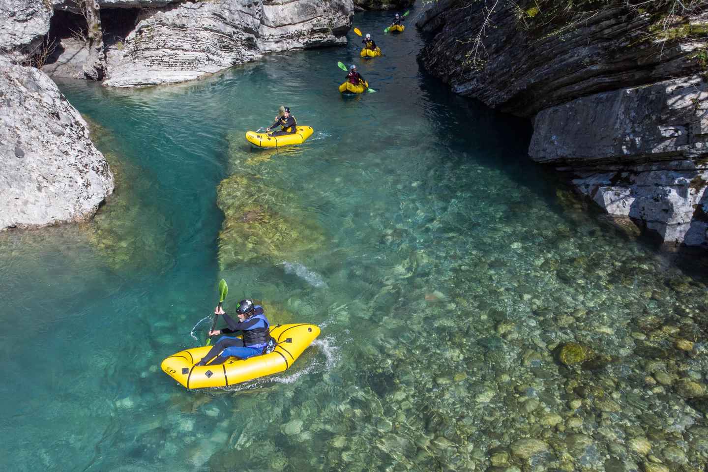 Подгорица: Пакрафтинг по реке Морача