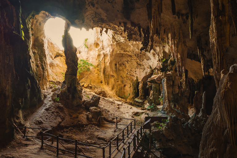 Krabi halvdagsutflykt ekotur Mangrove båttur &amp; Khanap Nam Cave