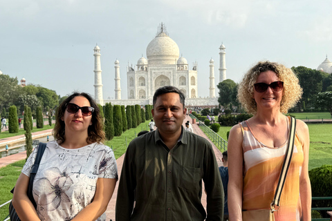 From Delhi: Taj Mahal Signature Day Tour by Private Car From Delhi Private Car + Tour Guide Only