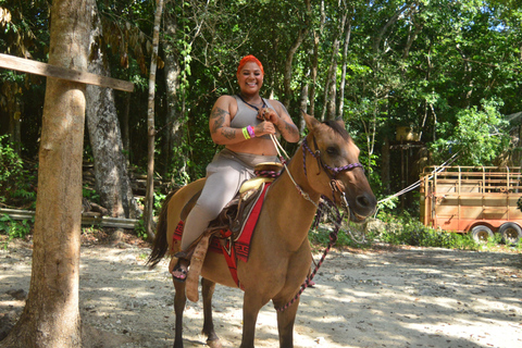 Cancun: Jungle ATV, Zipline, and Cenote Tour with Lunch