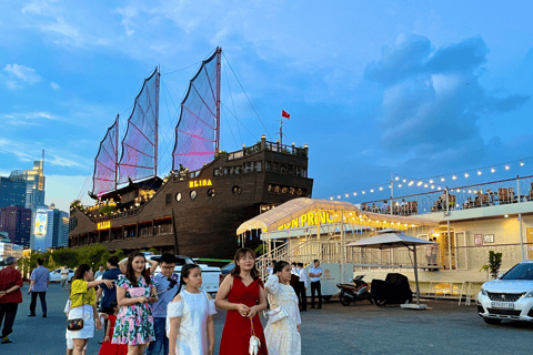 Saigon River Dinner on Cruise with Buffet and live music Saigon River Dinner Cruise with Buffet and live music