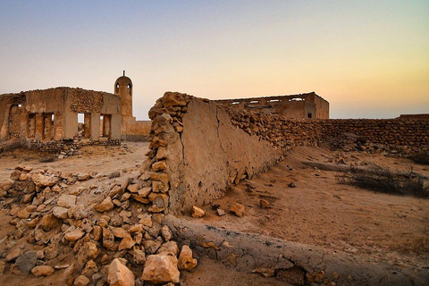 Doha : Visite privée du nord du Qatar, mangroves et fort de Zubara