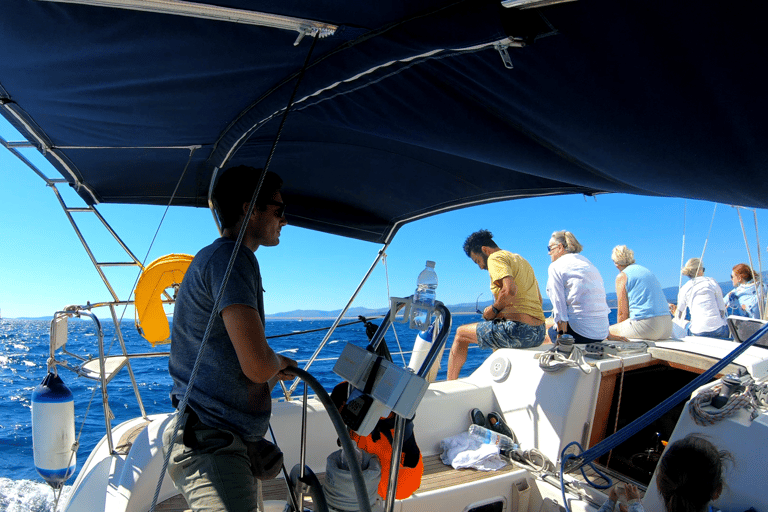 Split: Half Day Sailing Tour with Swim Stop, Snacks and Wine