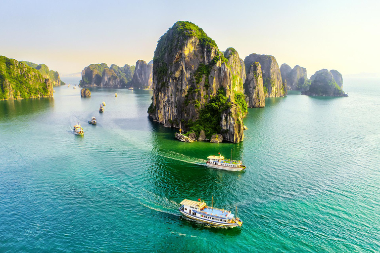 Från Hanoi: 3-dagars lyxresa Ninh Binh &amp; Ha Long Bay kryssning3-dagars Deluxe-tur