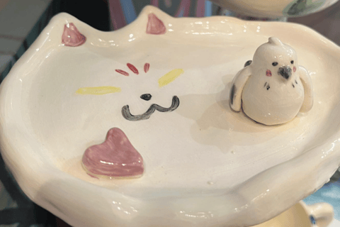 Brisbane CBD: 2H Ceramic Paint Class | Paint and Sip