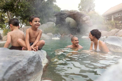 Au départ d'Auckland : Te Puia & Polynesian Spa Rotorua Day Tour