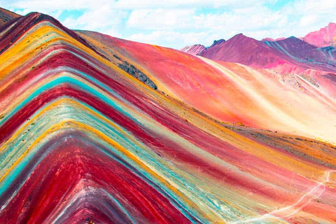 from Cusco : Excursion to Rainbow Mountain in Horse. Cusco: Horseback Excursion through the Rainbow Mountains