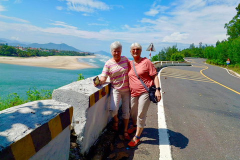 Transferência de Hoi An para Hue pela rota panorâmica do desfiladeiro de Hai Van