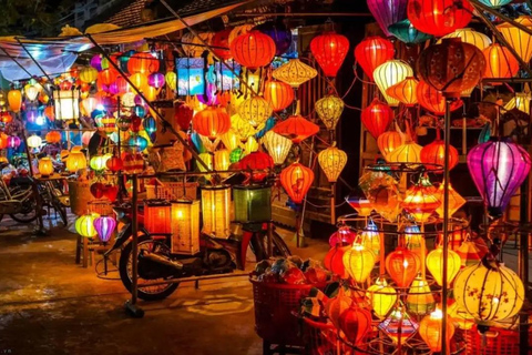 De Hoi An/ Da Nang: Visita à cidade de Hoi An e lançamento de lanternasExcursão em grupo