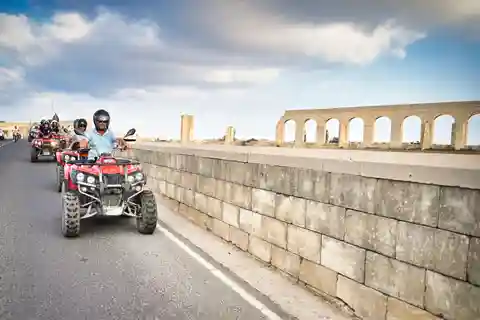 From Malta: Full-Day Gozo Quad Tour with Lunch and Boat Ride