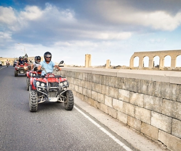From Malta: Full-Day Gozo Quad Tour with Lunch and Boat Ride
