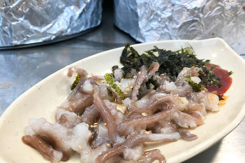 Unique Authentic Food Adventure in Gwangjang Market Samll Group Walking Food Tour