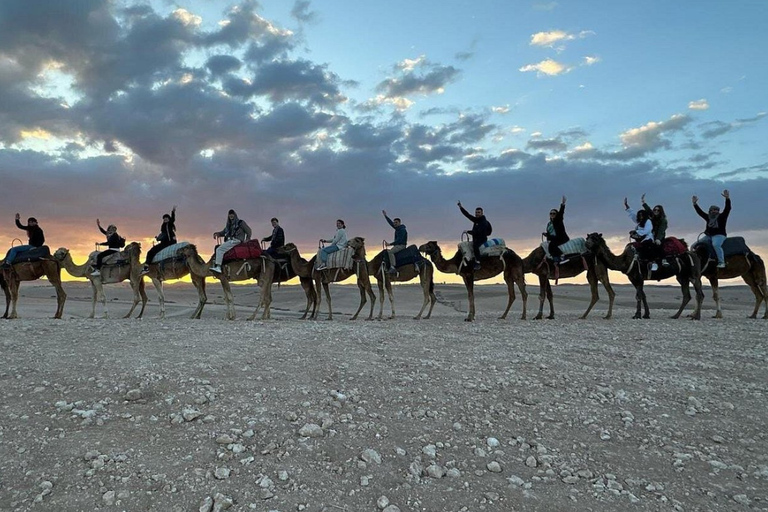 Marrakech: Agafay Desert Quad-and-Camel Safari & Dinner Show Marrakech: Agafay Desert Safari, Quad, Camel & Dinner Show