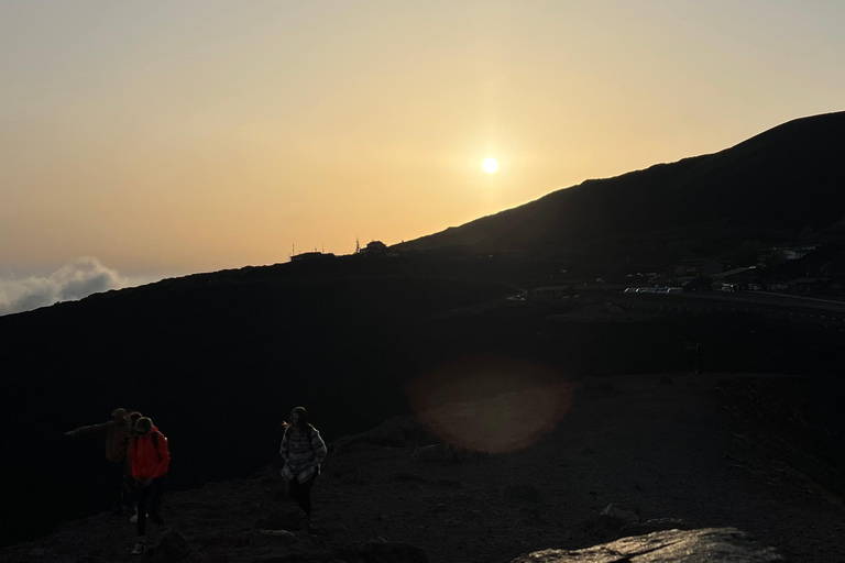 Catania: Etna Sunset Tour with Pickup and Drop-off