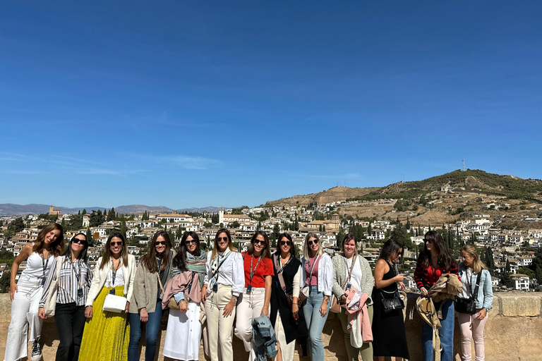 Granada: Tour privato completo dell&#039;Alhambra con i palazzi nazarí