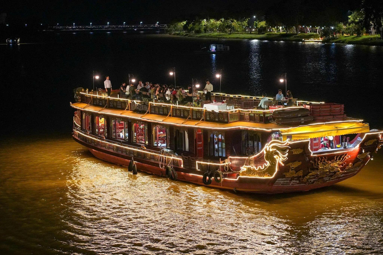 Hue After Dark: A Night of Flavors, Music & River Lights Private Transfer + Dinner