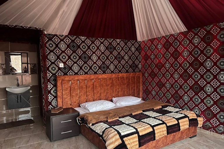 Wadi Rum Full-Day Tour, Overnight, 4 Meals, Sandboarding Shared Full-Day Tour, 4 Meals, Sandboarding, Sunset AndCamp