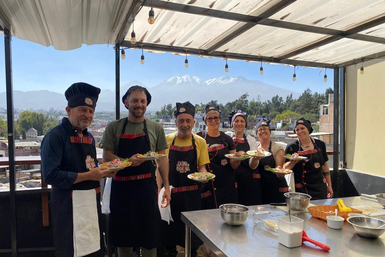 Arequipa: Rooftop Peruvian Cooking Class — Max 6 People