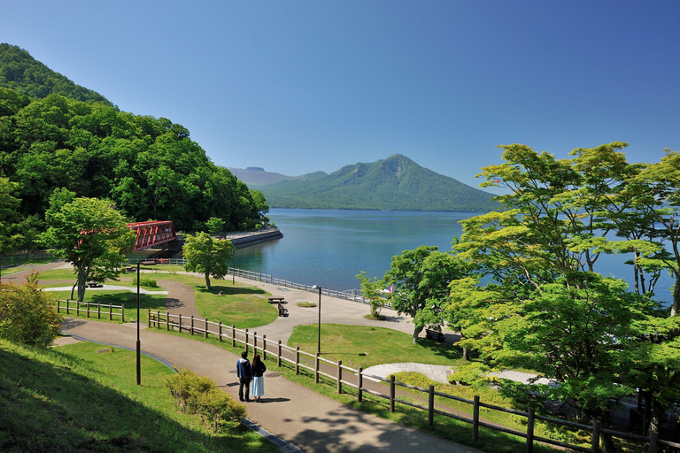 From Sapporo: Hoheikyo Dam, Jozankei & Lake Shikotsu Tour Shared Tour, Meet at Sapporo Station