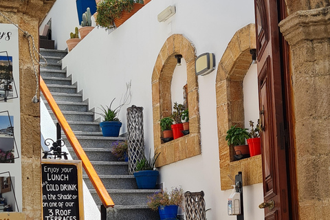 Vanuit Rhodos Stad: Avondtocht met de bus naar LindosVanuit Rhodos Stad: Avondbusreis naar Lindos