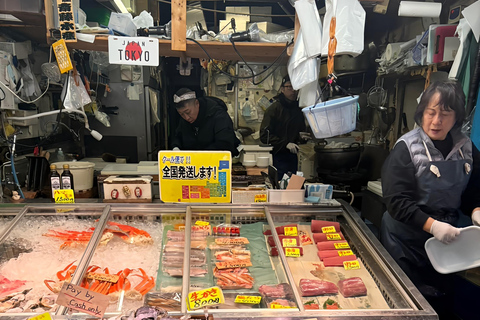 Tokyo-resan Tsukiji Tour (inkluderar originalkarta och provsmakning)