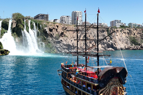 Antalya: Full-Day Lara Pirate Boat Trip w/Lunch and Transfer Tour without Hotel Transfer
