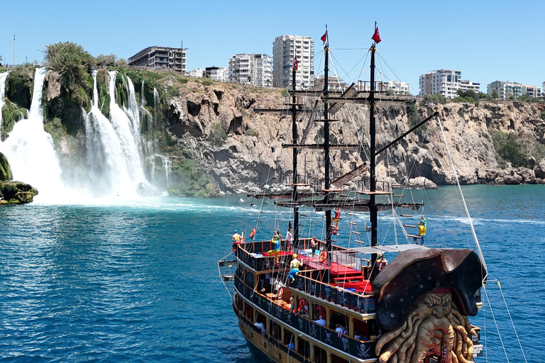 Antalya: Full-Day Lara Pirate Boat Trip w/Lunch and Transfer Tour without Hotel Transfer
