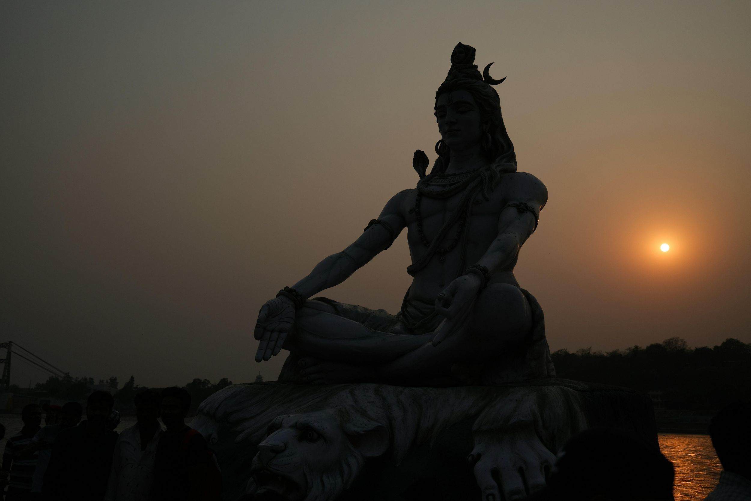Rishikesh: Rundgang am Abend mit Ganga Aarti