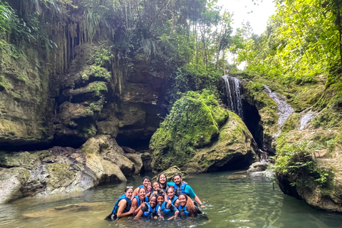 San Juan: Arenales Caves, Waterfall, Spring & River Swimming