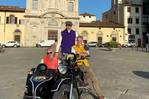 Balade en side-car à Florence - Matin ou coucher de soleil