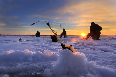 Levi Lapland: Pesca no gelo do Ártico