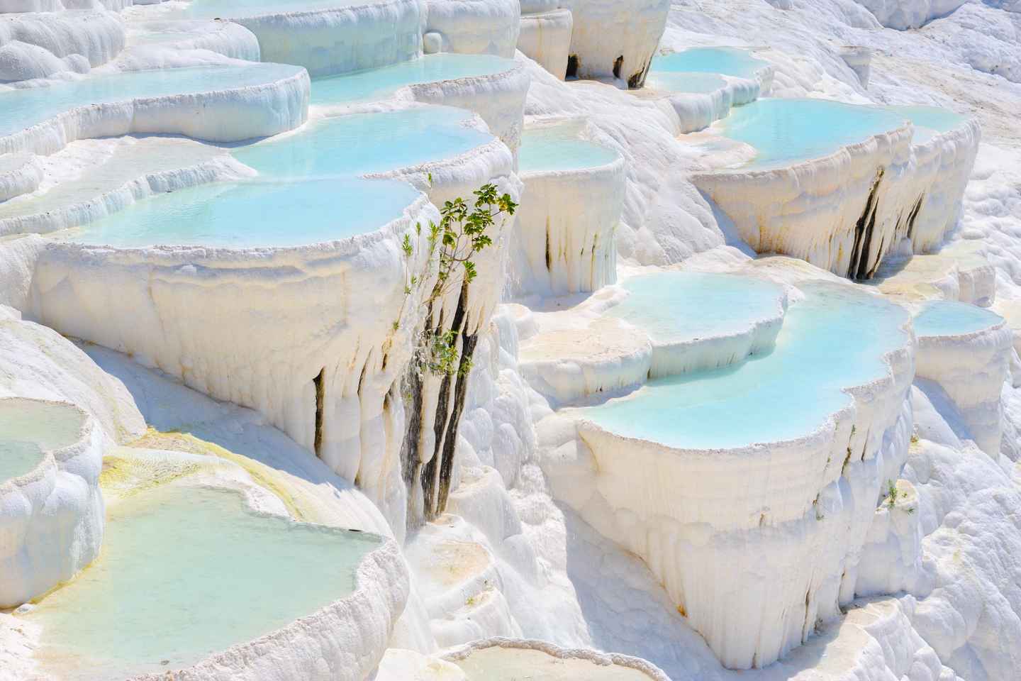 Pamukkale Day Tour from Kusadasi with drop-off in Antalya