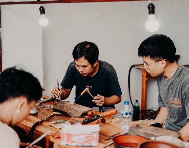 Visit Canggu Make Your Own Silver Jewelry Class in Denpasar, Bali, Indonesia
