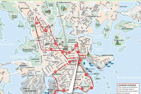 Helsinki by Bus and Boat 24-Hour Combo Ticket