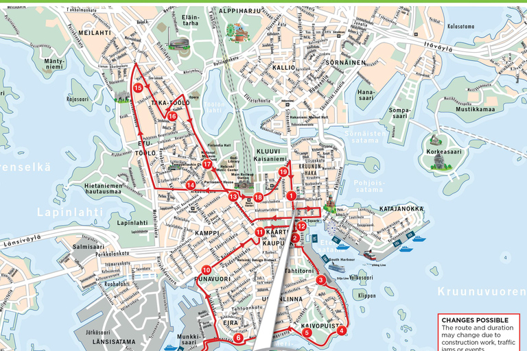 Helsinki by Bus and Boat 24-Hour Combo Ticket