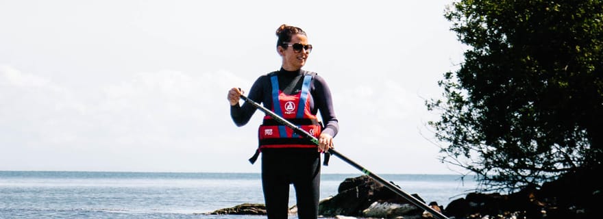 Studland Bay, Dorset : cours de paddleboard