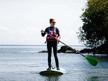 Studland Bay, Dorset: Paddleboarding Lesson