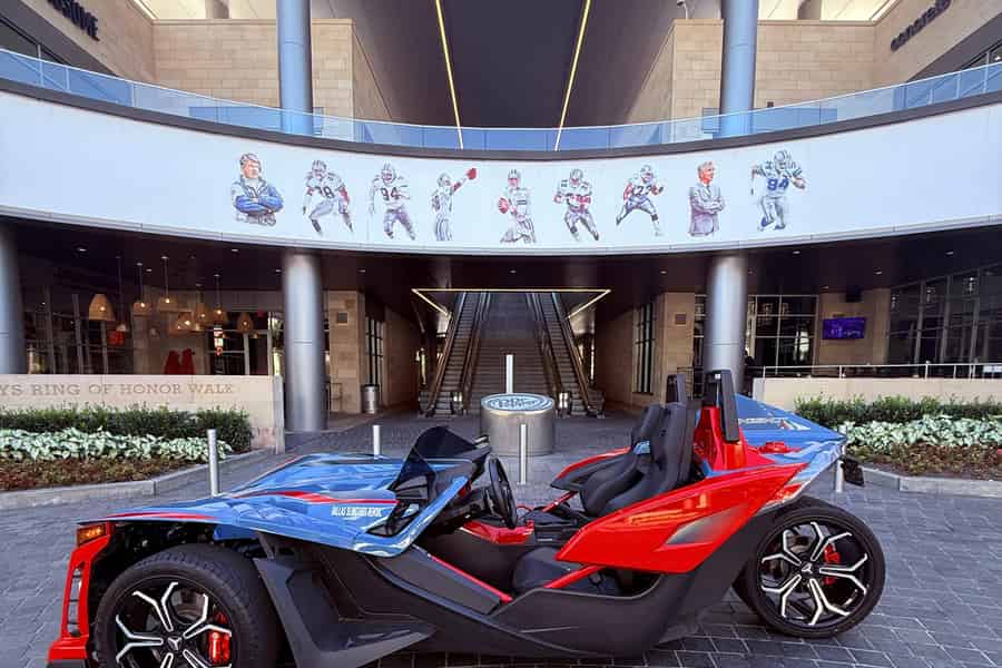 Dallas: Slingshot-Tour im Stadtzentrum von Dallas. Foto: GetYourGuide Dallas: Slingshot-Tour im Stadtzentrum von Dallas. Foto: GetYourGuide