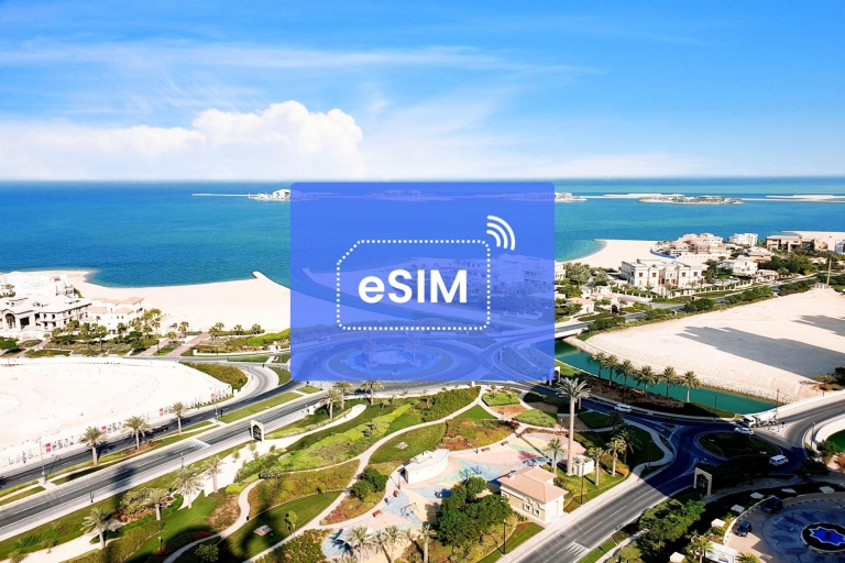 Doha : Qatar eSIM Roaming Mobile Data Plan5 GB/ 30 jours : Qatar uniquement