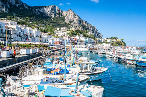 Desde Sorrento: Capri, Anacapri y Gruta Azul - Día Completo