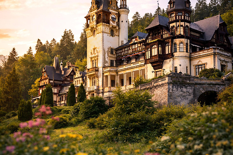 Bucharest: Transylvania Castles and Brasov Day Trip Spanish Tour Group