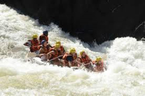 Rafting em águas brancas